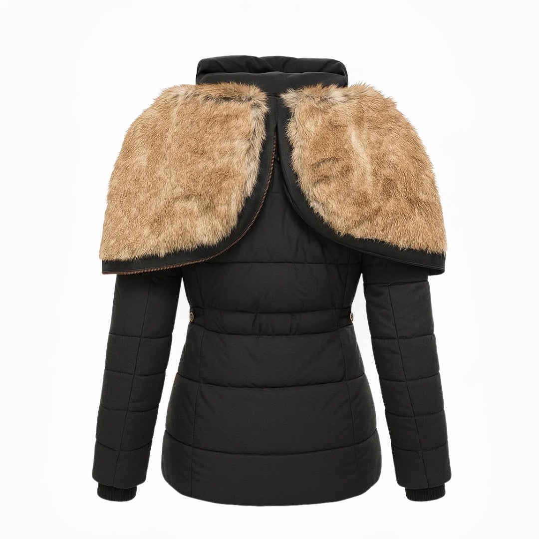 Women's Warm Hooded Quilted Coat