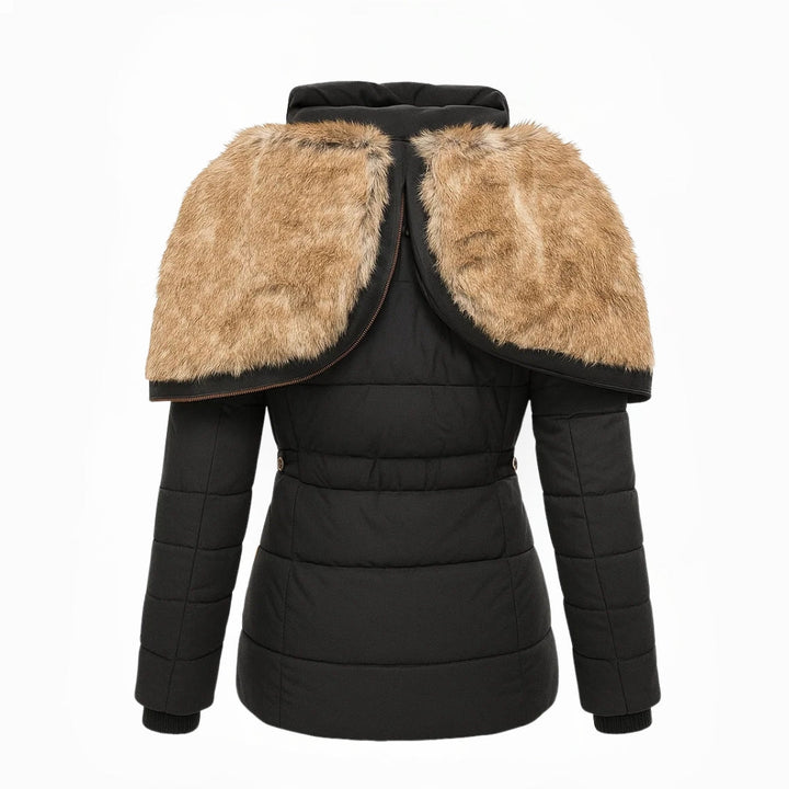 Women's Warm Hooded Quilted Coat