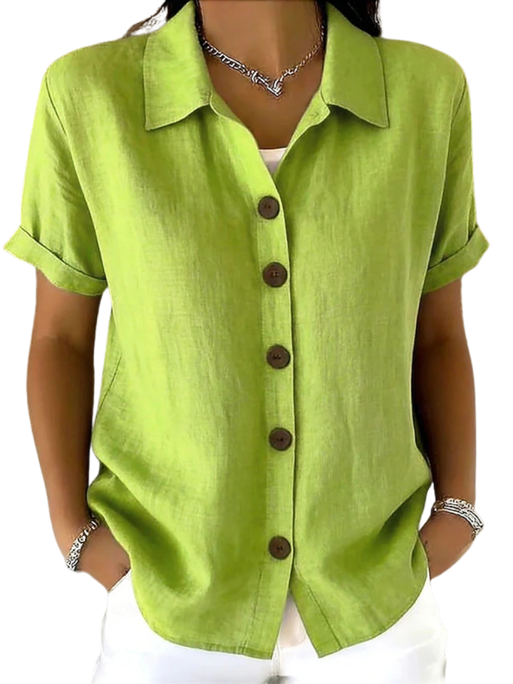 Women's Casual Short Sleeve Shirt