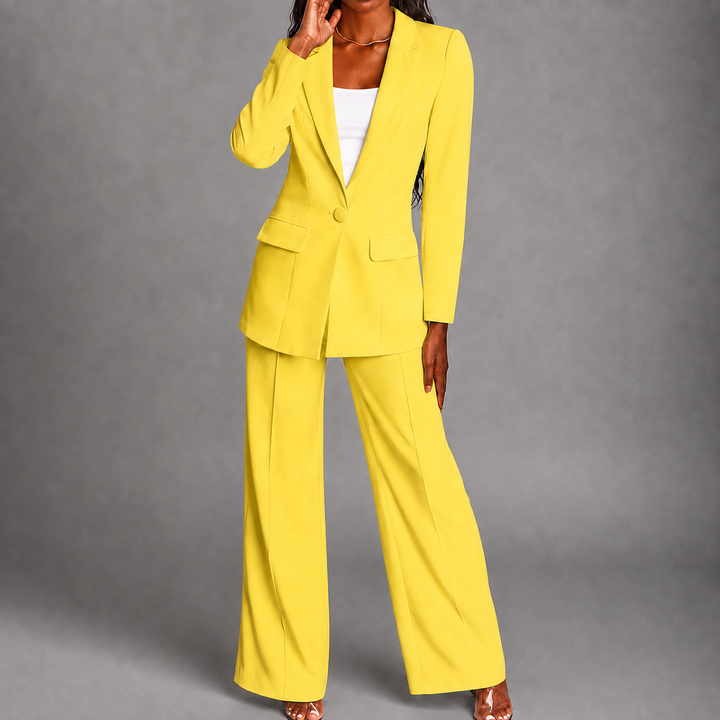 Women's Elegant Tailored Two-Piece Set