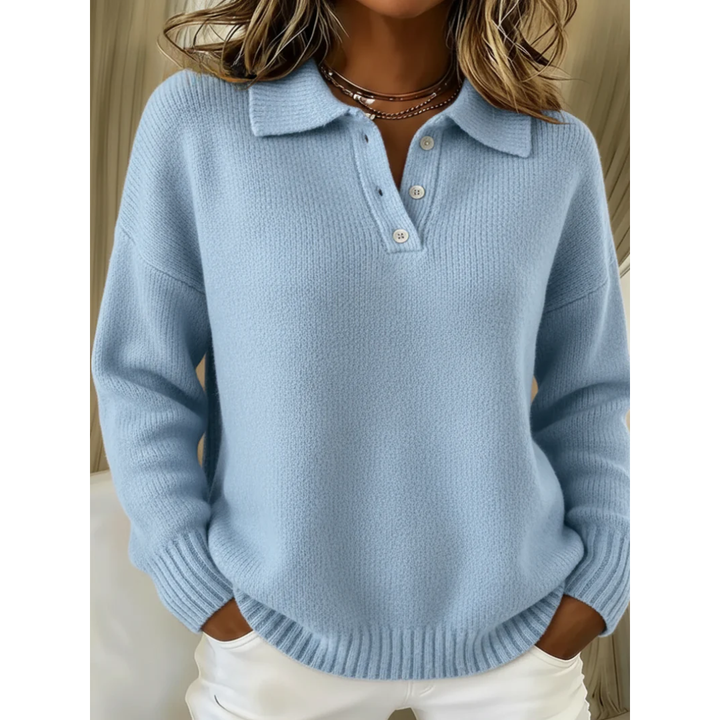 Women's Cozy Oversized Crew Neck Sweater