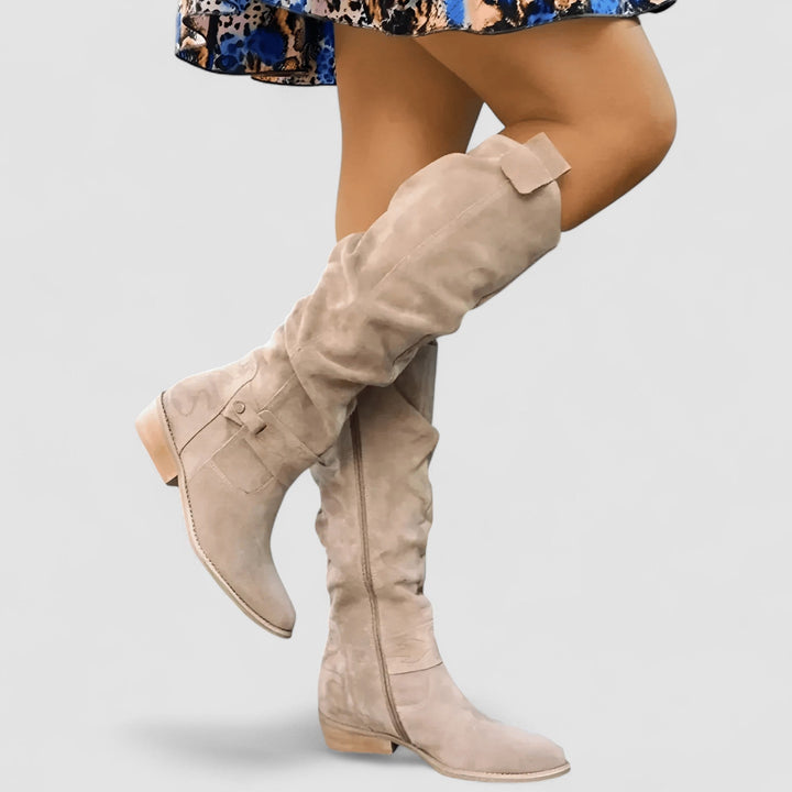 Women's Casual Knee-High Riding Boots
