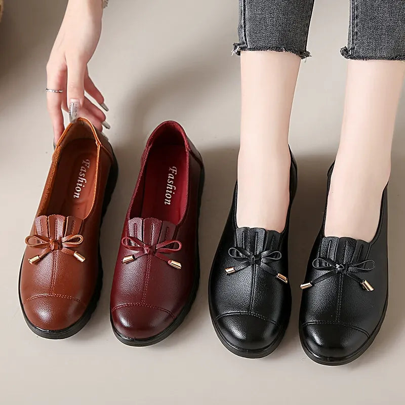 Comfortable Moccasins with Supportive Footbed
