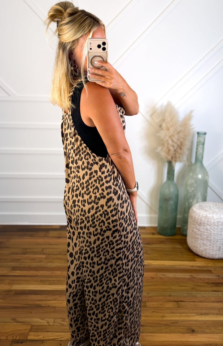 Women's Relaxed Casual Jumpsuit