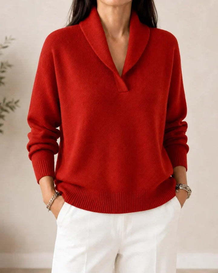 Women's Soft V-Neck Sweater