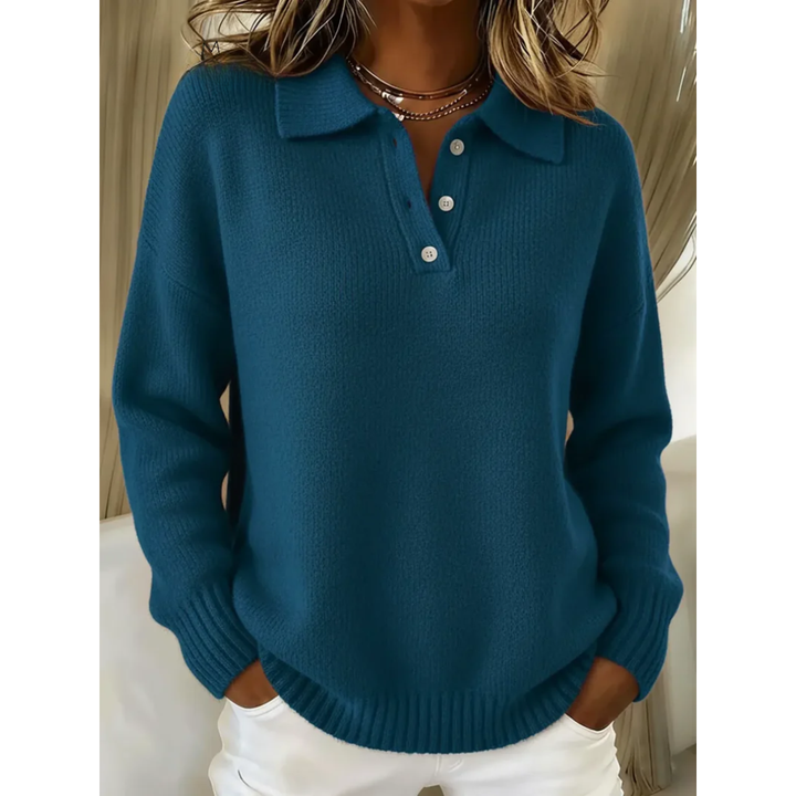 Women's Cozy Oversized Crew Neck Sweater