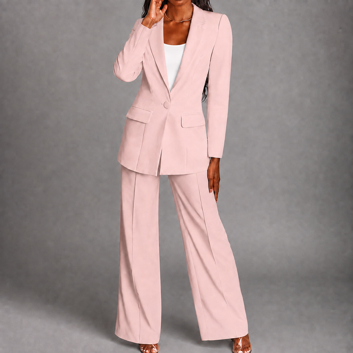 Women's Elegant Tailored Two-Piece Set