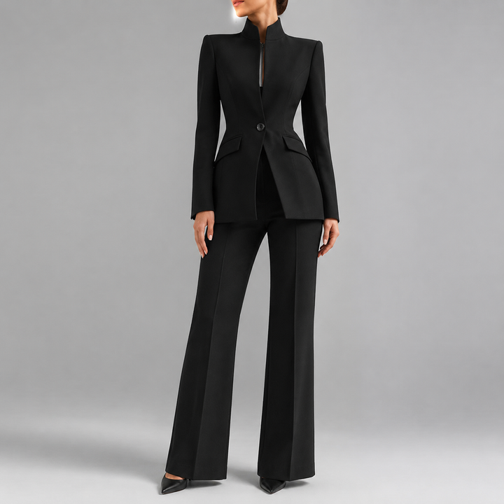 Women's Tailored Two-Piece Pantsuit
