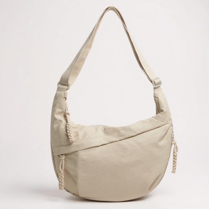 Elegant Shoulder Bag – Beige