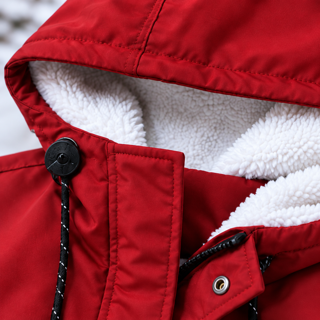 Women's Warm Hooded Quilted Jacket