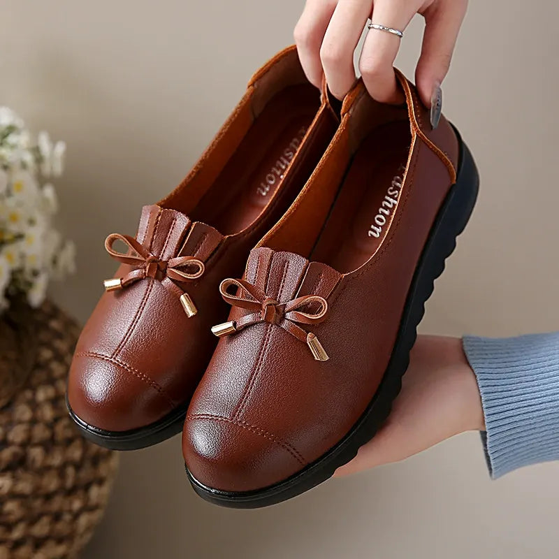 Comfortable Moccasins with Supportive Footbed
