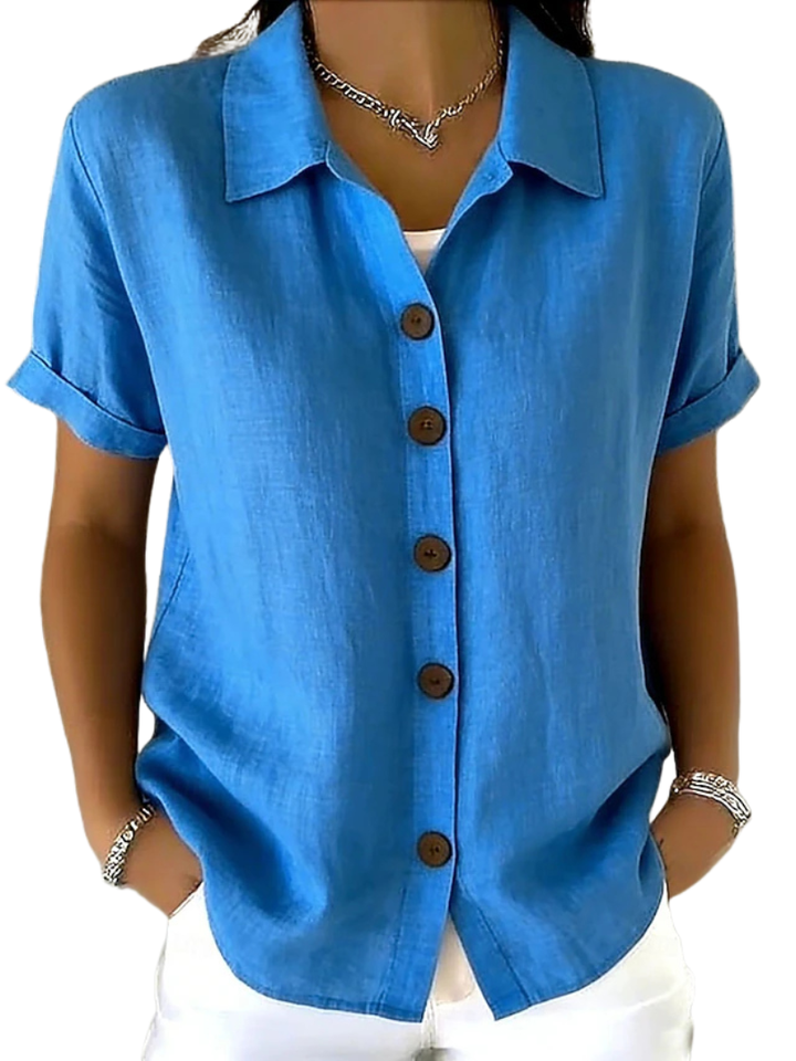 Women's Casual Short Sleeve Shirt
