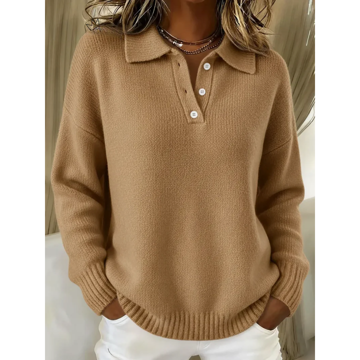 Women's Cozy Oversized Crew Neck Sweater