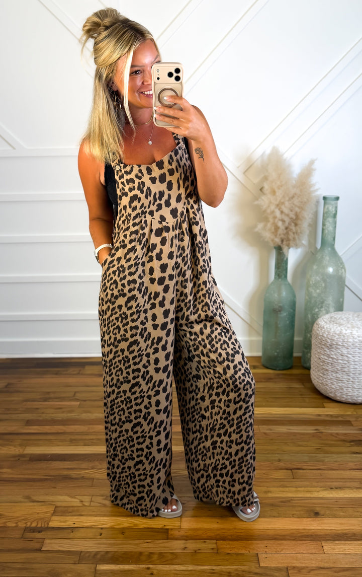 Women's Relaxed Casual Jumpsuit