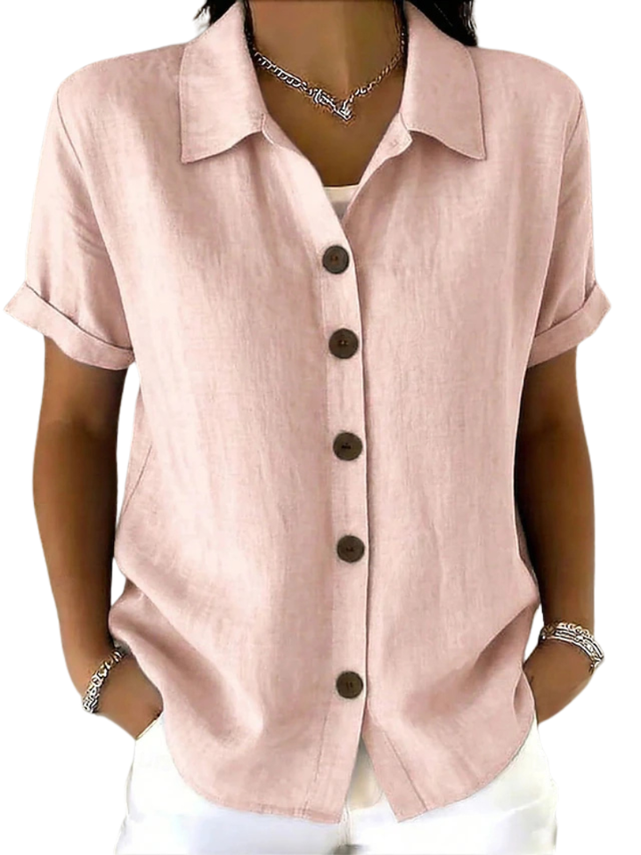 Women's Casual Short Sleeve Shirt
