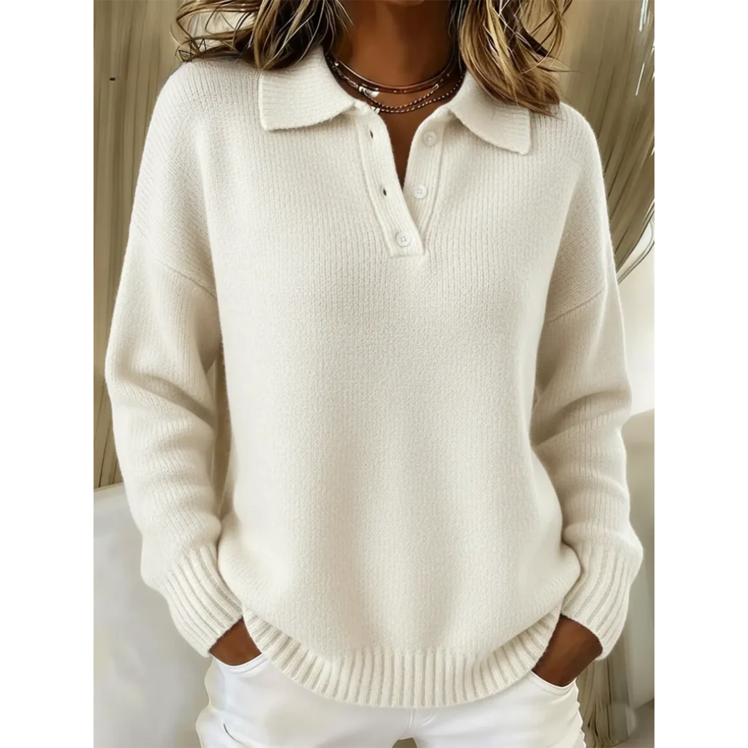 Women's Cozy Oversized Crew Neck Sweater