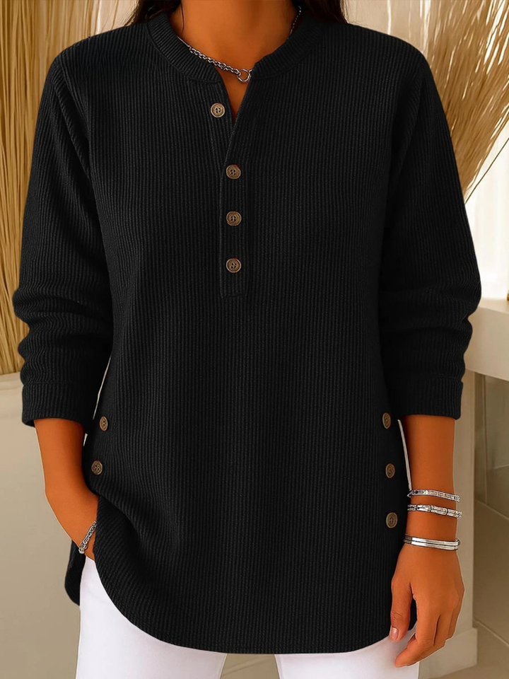 Women's Button Henley Tunic