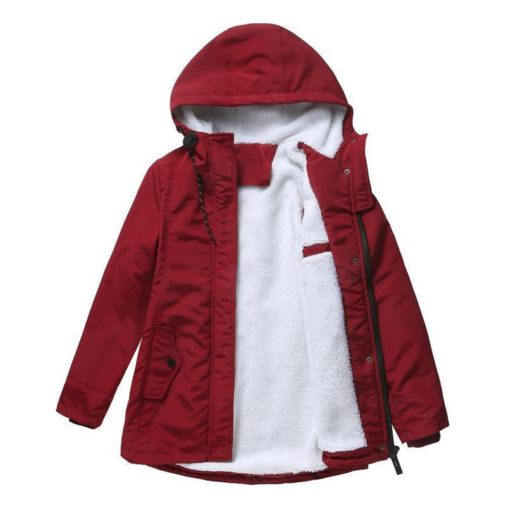 Women's Warm Hooded Quilted Jacket