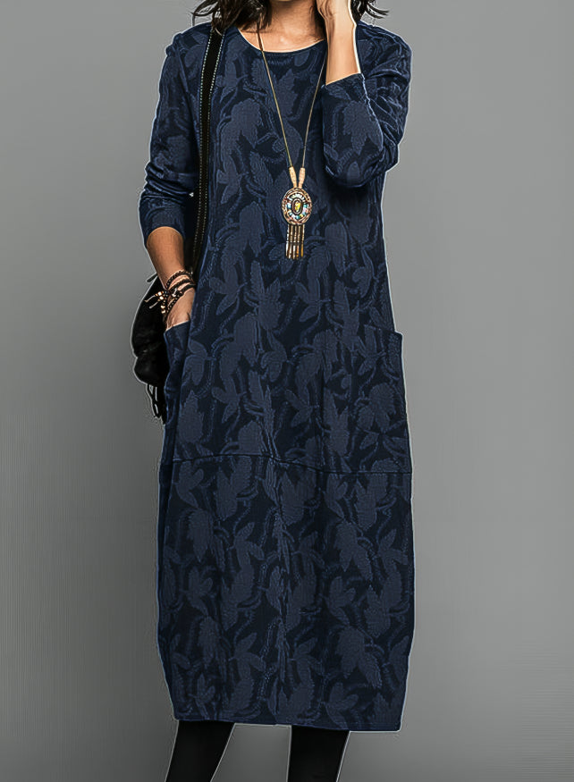 Women's Elegant Long Sleeve Winter Dress