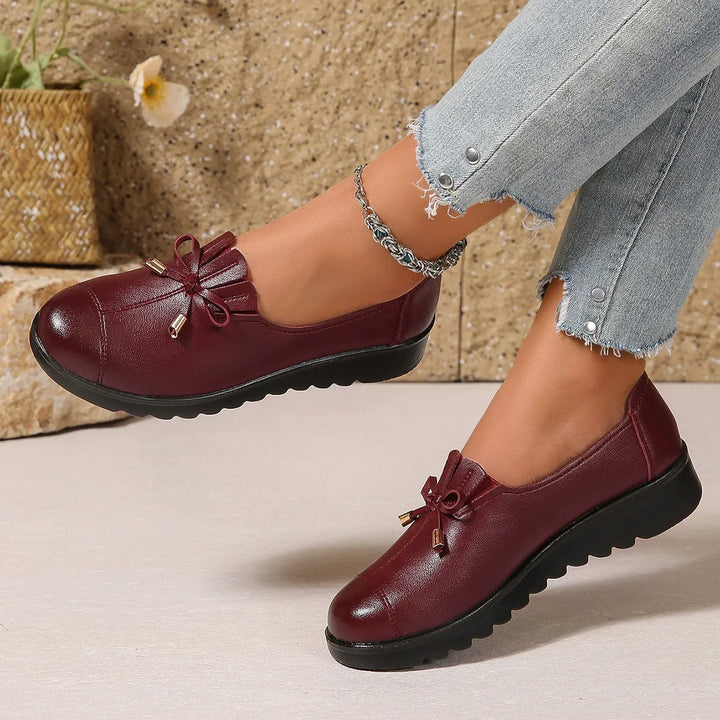 Comfortable Moccasins with Supportive Footbed