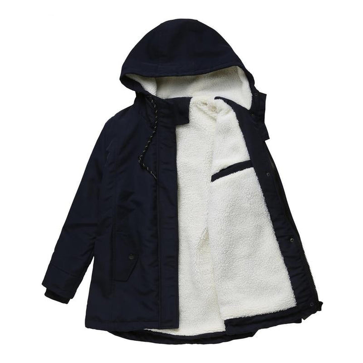 Women's Warm Hooded Quilted Jacket
