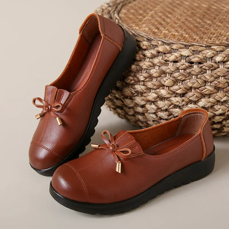 Comfortable Moccasins with Supportive Footbed
