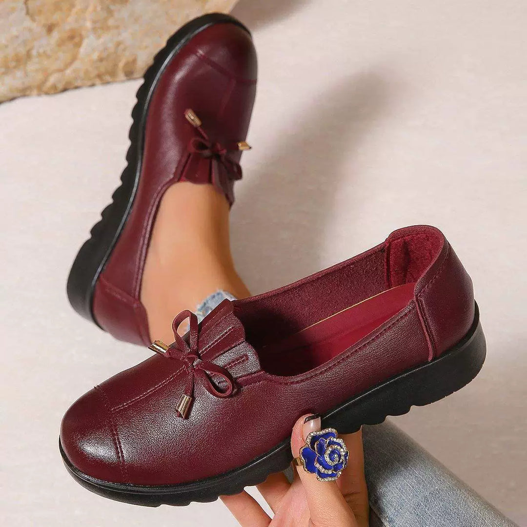 Comfortable Moccasins with Supportive Footbed