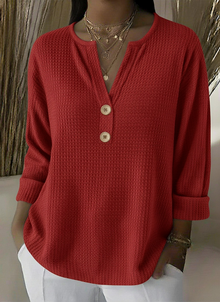 Women's Button Henley Shirt
