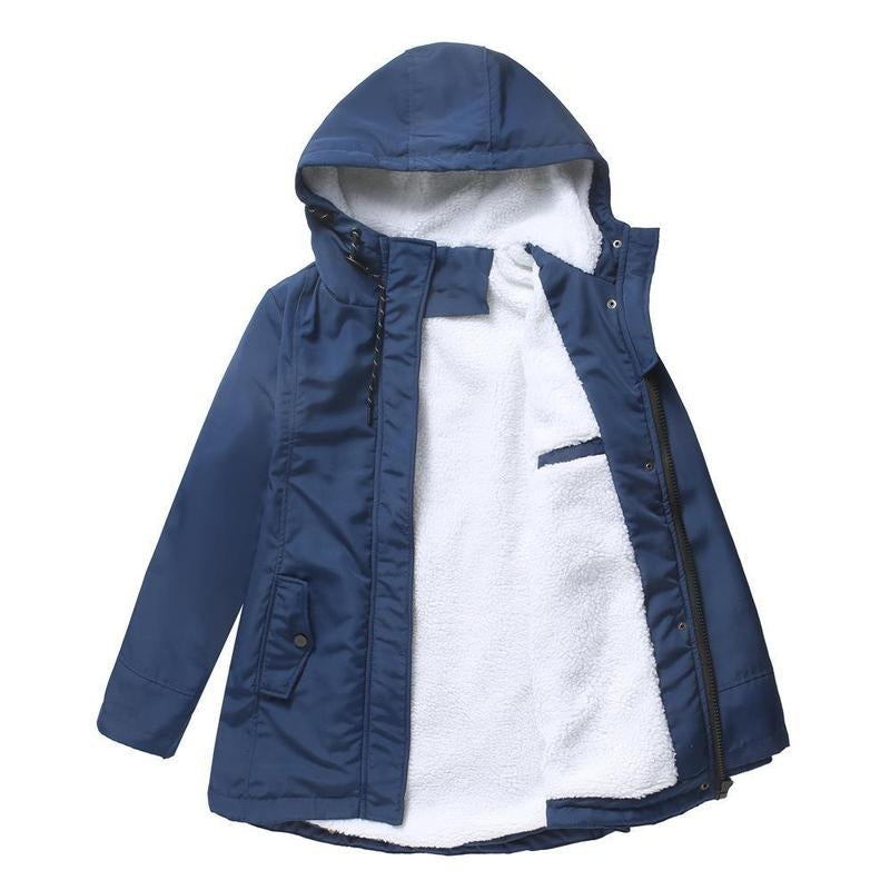Women's Warm Hooded Quilted Jacket
