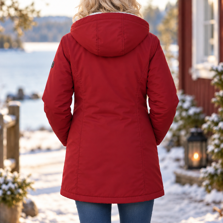 Women's Warm Hooded Quilted Jacket