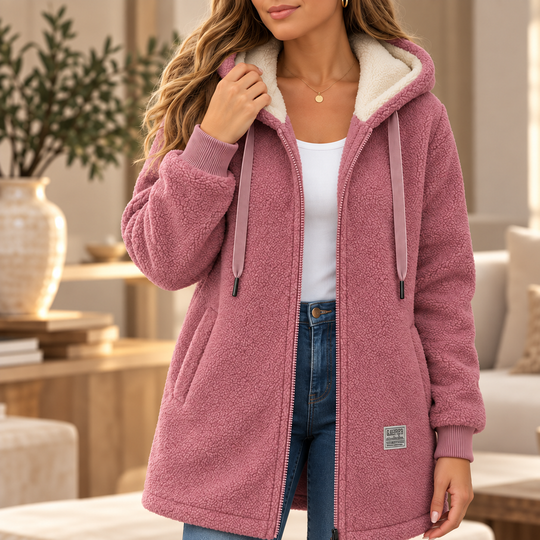Women's Cozy Lined Hooded Jacket