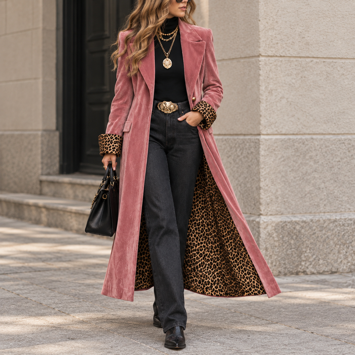 Elegant Long Tailored Coat