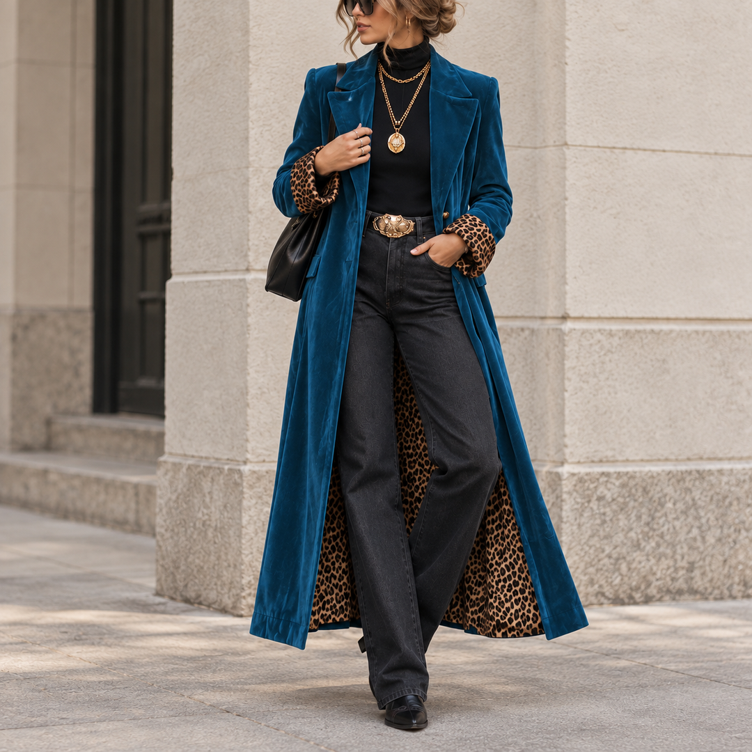 Elegant Long Tailored Coat