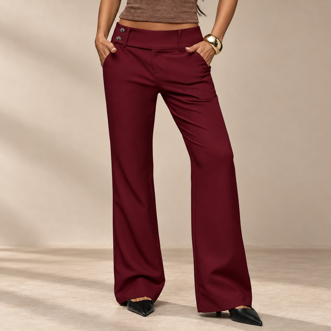 Relaxed-Fit Wide-Leg Pants