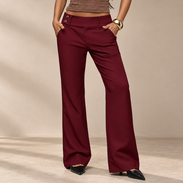 Relaxed-Fit Wide-Leg Pants