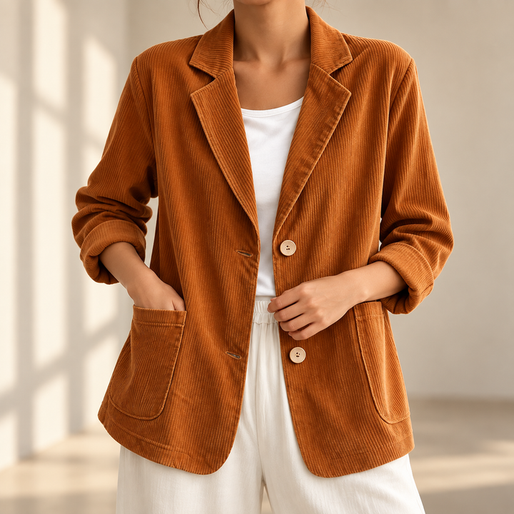 Single-Breasted Business Blazer