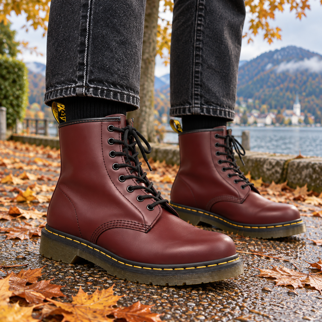 Elegant Lace-Up Boots