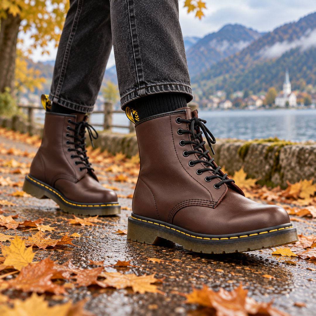 Elegant Lace-Up Boots