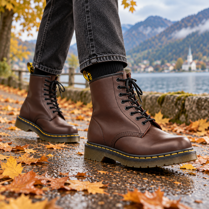 Elegant Lace-Up Boots