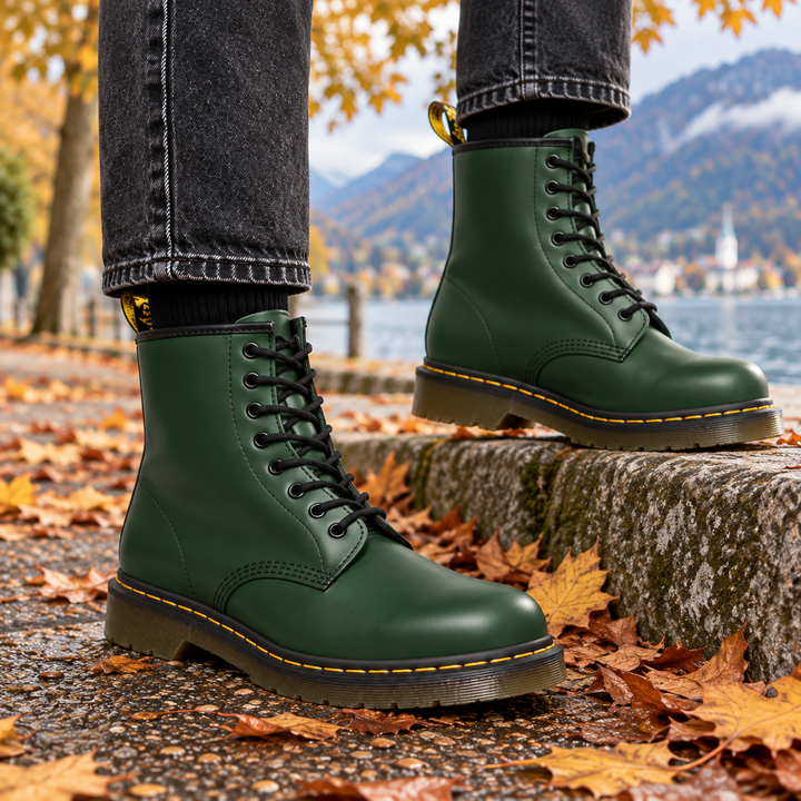 Elegant Lace-Up Boots