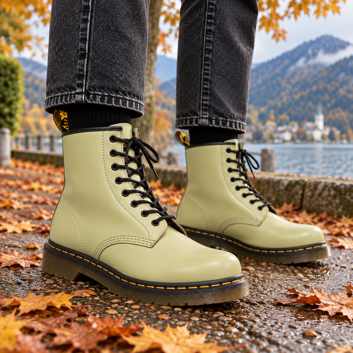 Elegant Lace-Up Boots
