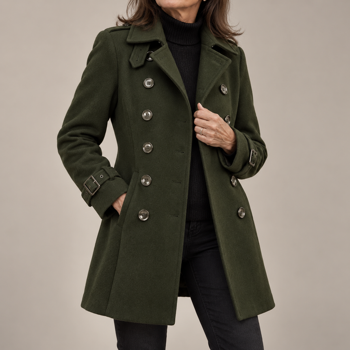 Women's Elegant Long Trench Coat