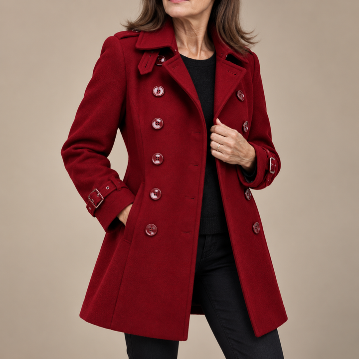 Women's Elegant Long Trench Coat