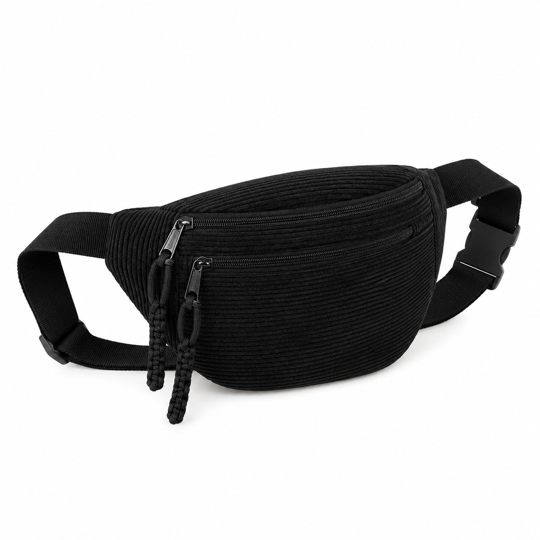Ribbed Shoulder Bag – Sage Green