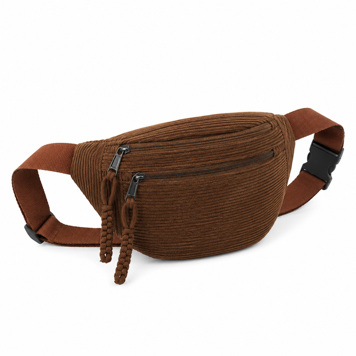 Ribbed Shoulder Bag – Sage Green