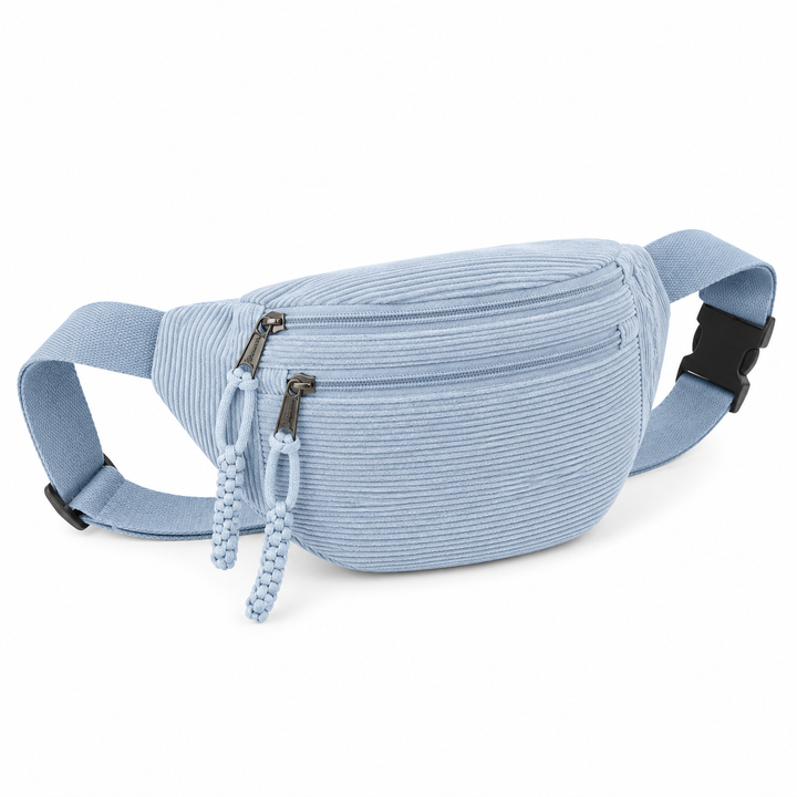 Ribbed Shoulder Bag – Sage Green