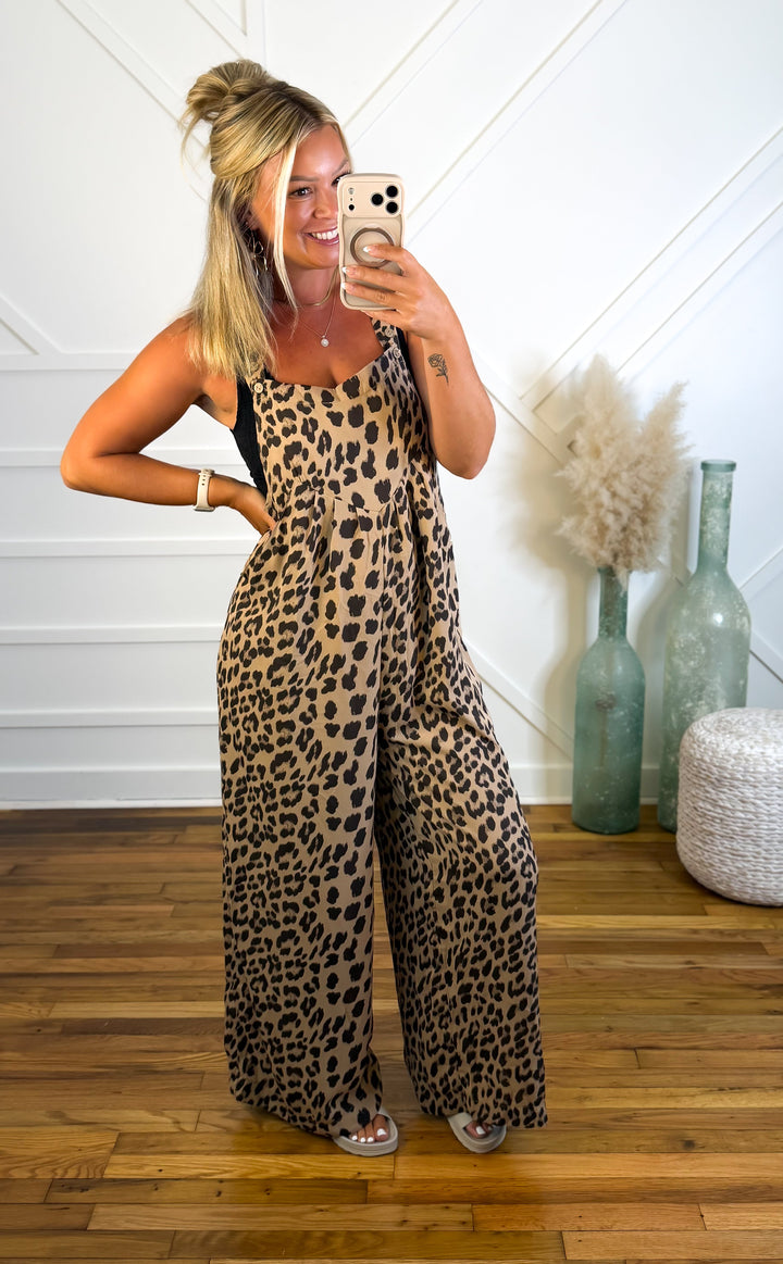 Women's Relaxed Casual Jumpsuit