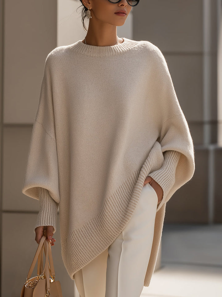 Women's Relaxed-Fit Knit Sweater