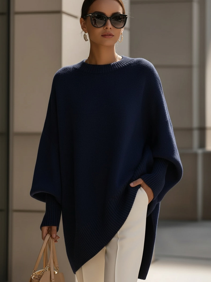 Women's Relaxed-Fit Knit Sweater