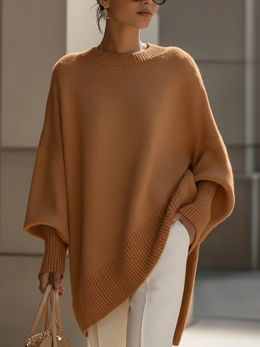 Women's Relaxed-Fit Knit Sweater